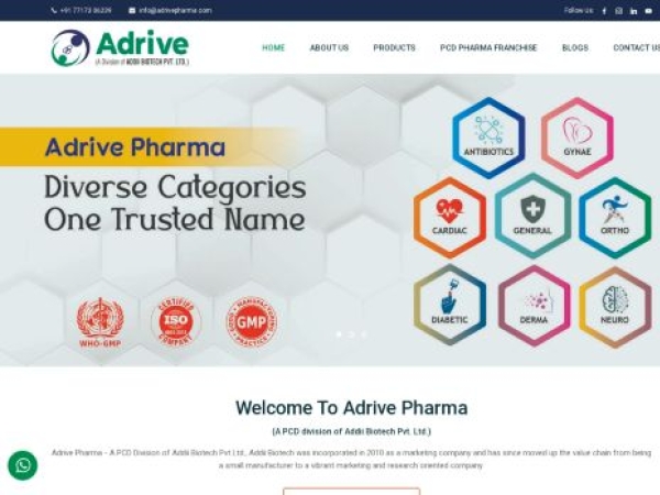 adrivepharma.com