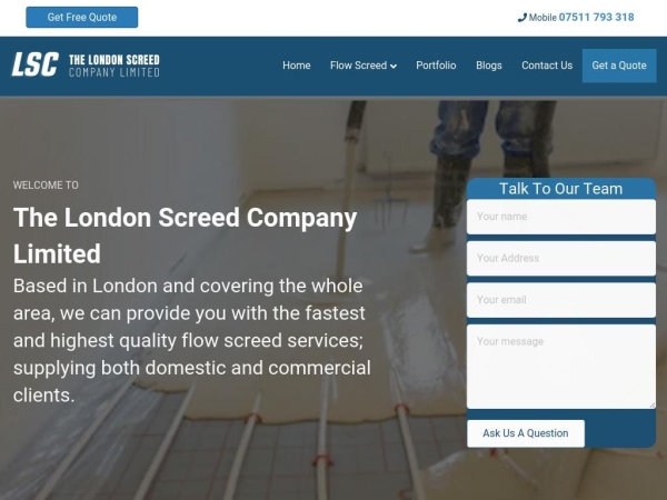 thelondonscreedcompanylimited.co.uk